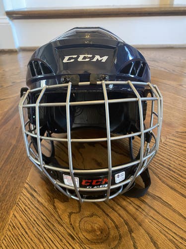 Used Small CCM FL40 Helmet With Face Shield