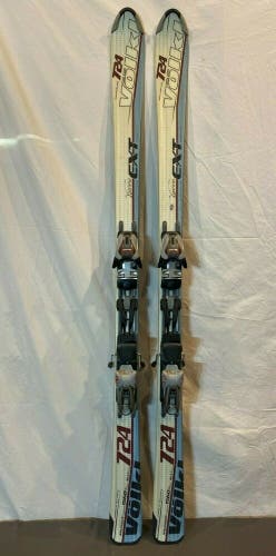 Volkl Gamma EXT 724 156cm 105-71-93 r=16.4m Skis w/Marker Motion LT Bindings