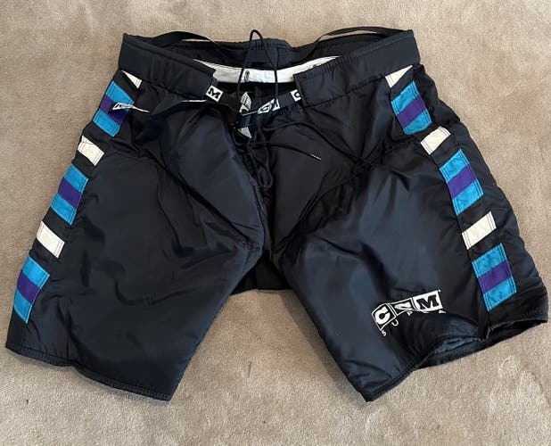 RARE, Original Orlando Solar Bears Senior New Large CCM Supra Pant Shell Pro Stock