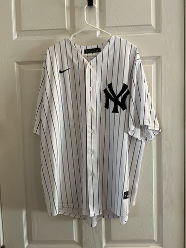 NY Yankees White Anthony Rizzo Nike Adult Unisex Used XXL Jersey