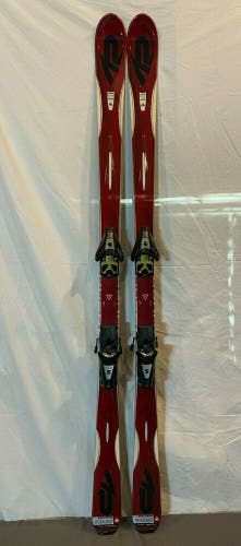 K2 Syncro Escape 174cm 107-70-97 r=18m Skis w/Salomon 900 S Bindings LOOK