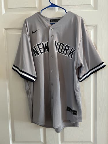 NY Yankees Gray Anthony Rizzo Size XXL Nike Jersey