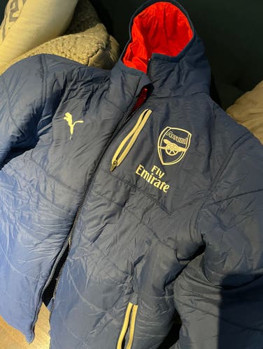 Puma Arsenal reversible team winter coat