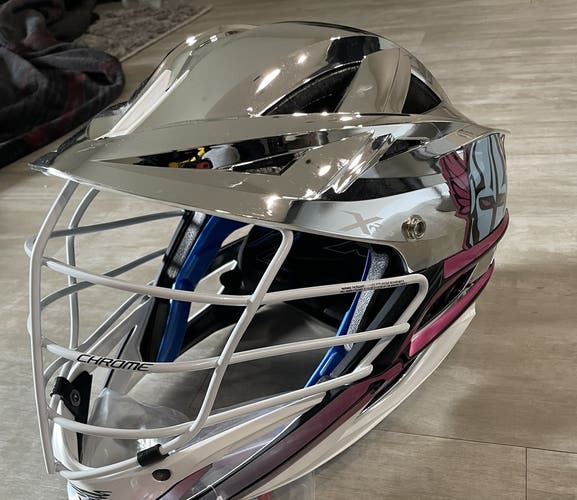 BRAND NEW *PLL CHROME* XRS HELMET