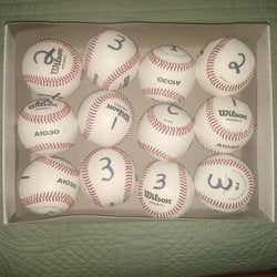 New Wilson Baseballs 12 Pack (1 Dozen)