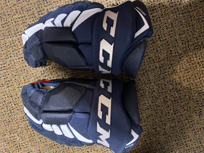 Blue Senior CCM 14"  Ft4 Gloves