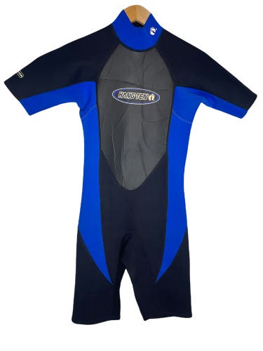 Hang Ten Mens Shorty Spring Wetsuit Size Small 3/2