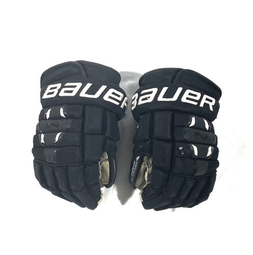 Black 14” Bauer Nexus 2N Pro Stock Gloves