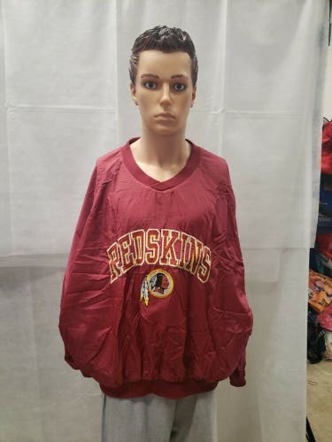 Vintage Washington Redskins Logo 7 Pullover Windbreaker XL NFL
