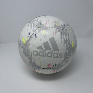 adidas Capitano Ball - SIZE 5 - White/Grey - BRAND NEW!