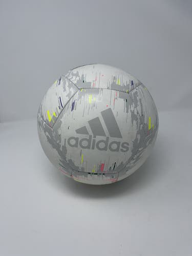 adidas Capitano Ball - SIZE 5 - White/Grey - BRAND NEW!