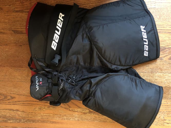 Black Senior Small Bauer Vapor X80 Hockey Pants