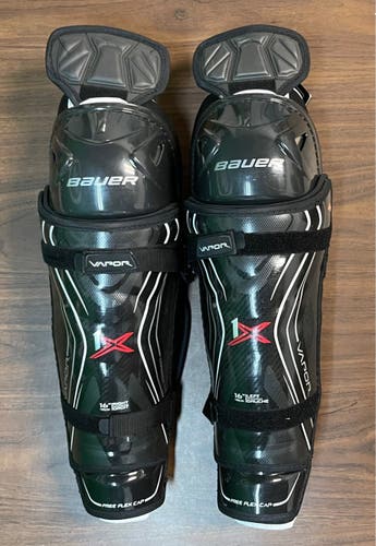 16" Bauer Vapor 1X Shin Pads