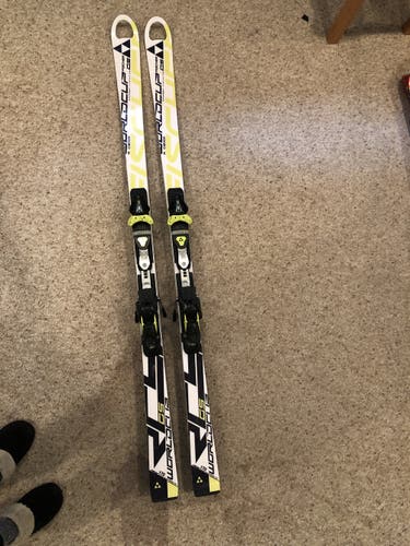 Used Fischer Racing RC4 World Cup GS (170 cms) Skis With Bindings