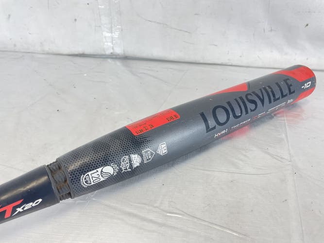Used Louisville Slugger Rxt X20 Fprxd10-20 32" -10 Drop Fastpitch Softball Bat 32 22