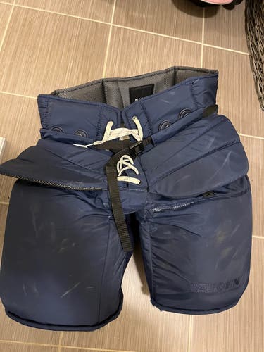 Blue Senior Large Vaughn Pro Stock Goalie Pants