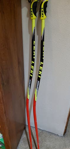 Used 46in (115cm) Leki Racing World Cup - GS Ski Poles
