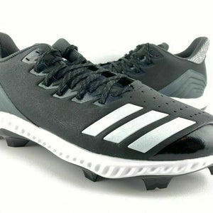 New Adidas Icon Bounce Hybrid TPU Molded Baseball Cleats - Size 12.5