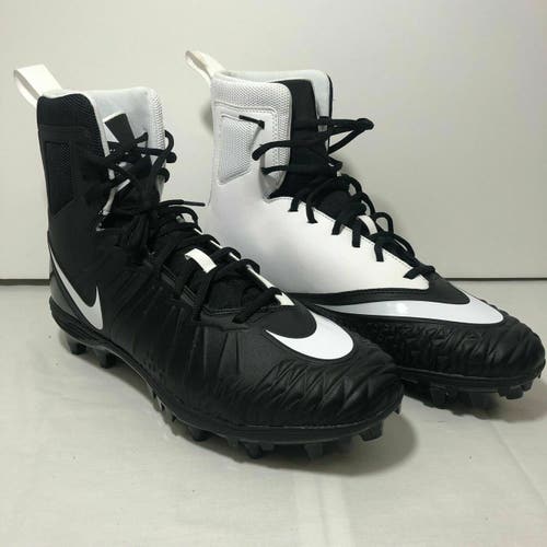 New Nike Air Force Savage Elite White Black - Size 17