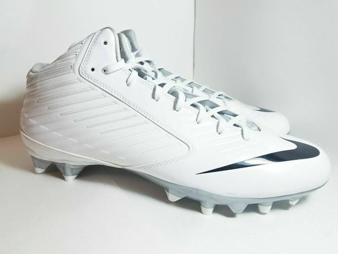 New Nike Vapor Speed 3/4 TD Men's White Black Football Cleats 643155 101 - Size 16