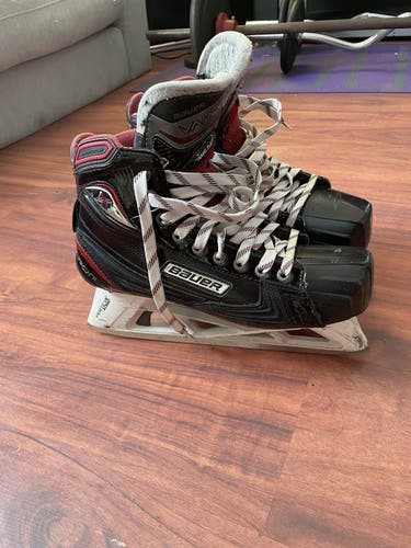 Senior Bauer Regular Width Size 10 Vapor 1X Goalie Skates