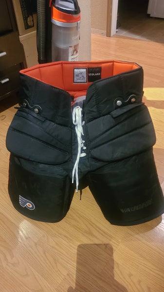 Black Senior Used XL Vaughn Pro return Goalie Pants