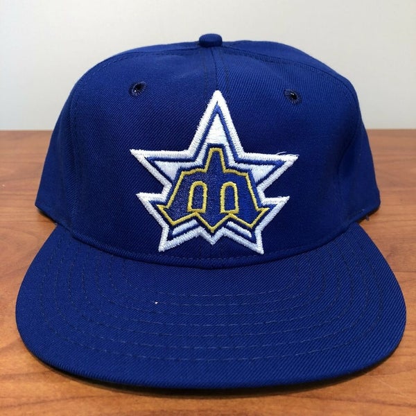 Vintage 1980's Seattle Mariners Trident MLB Snapback 