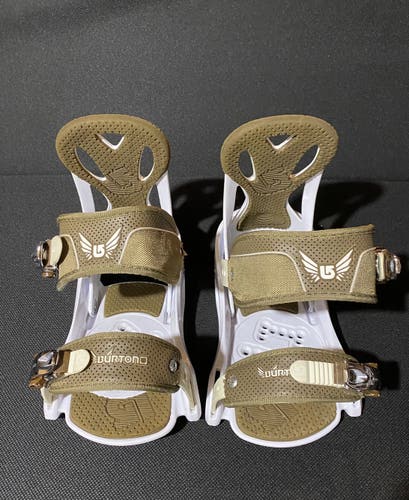 Men's Small Burton MISSION Snowboard Bindings