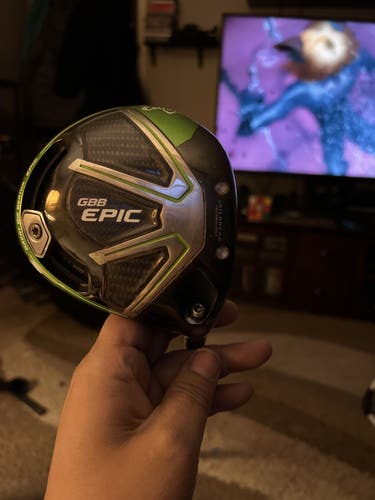Men's Right Handed Extra Stiff Flex 10.5 Loft Great Big Bertha Epic Driver