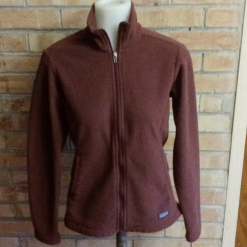 PATAGONIA FLEECE JACKET WOMENS SMALL MID WEIGHT DULL PURPLE