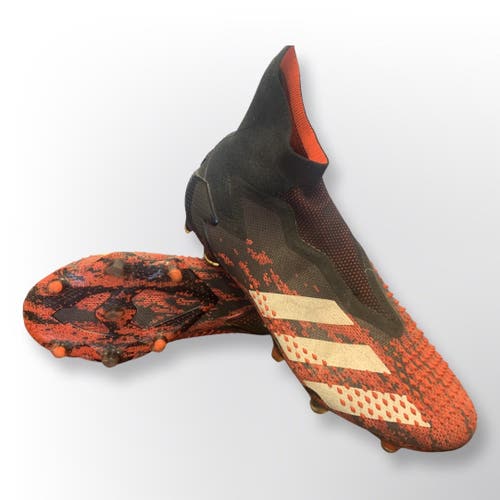Red Men's Molded Cleats Adidas Predator Mutator 20+ Cleats
