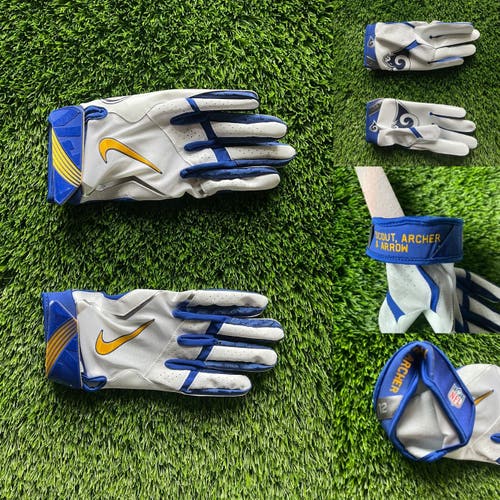 Nike Vapor Jet 4 Gloves XL LA Rams - Brandon Cooks PE
