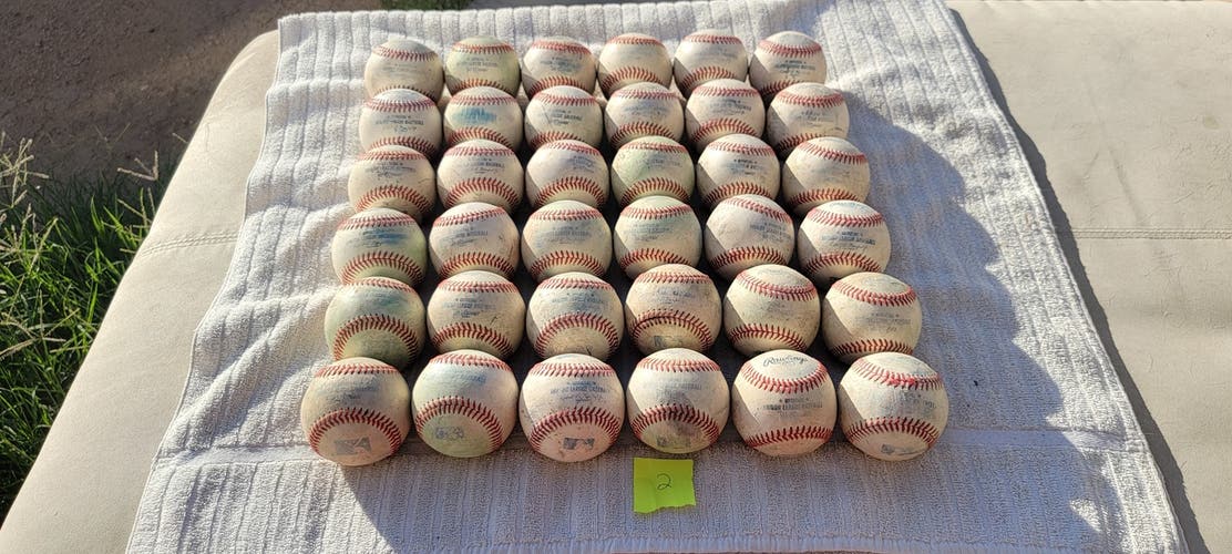 Used Rawlings Baseballs 36 Pack (3 Dozen)