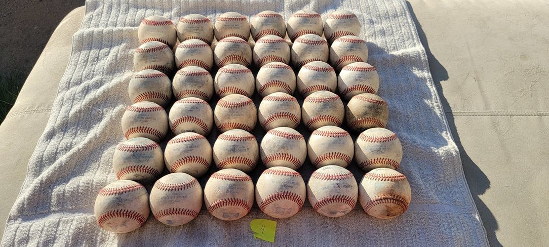 Used Rawlings Baseballs 36 Pack (3 Dozen)
