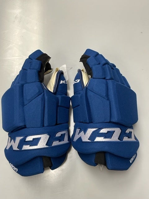 CCM Prostock Hockey Glove - Vancouver Canucks Blue 14 – Max