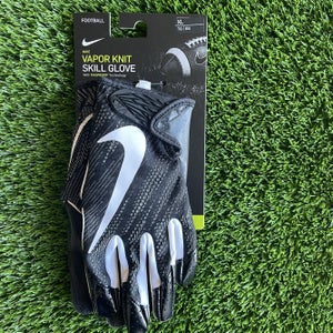 Nike Vapor Knit Gloves (Wet Palms) - XL Black