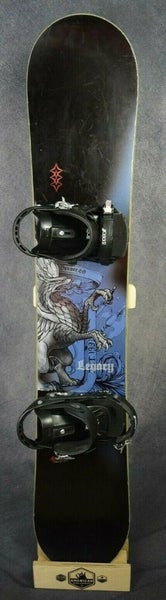 NEVER SUMMER LEGACY SNOWBOARD SIZE 163 CM WITH SALOMON L/ XL BINDINGS
