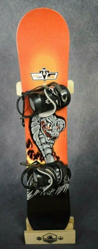 5150 SHOOTER SNOWBOARD SIZE 128 CM WITH 5150 FF1000 SMALL BINDINGS