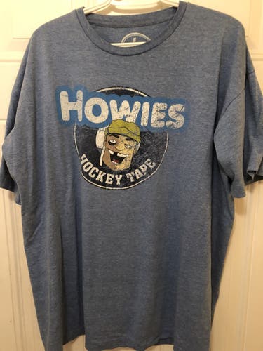 Blue Adult Men's Used XXL Howies Hockey T Shirt
