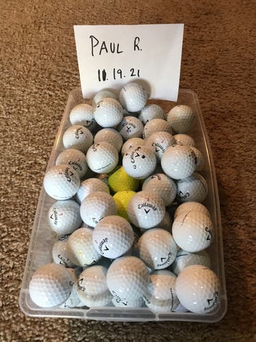 Callaway Chromesoft & ChromesoftX Golf Balls!! 4A GRADE- 4 DOZEN PER ORDER