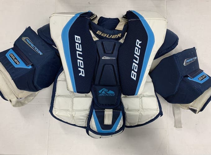Used Bauer R9000 Md Ice Hockey Goalie Body Armour