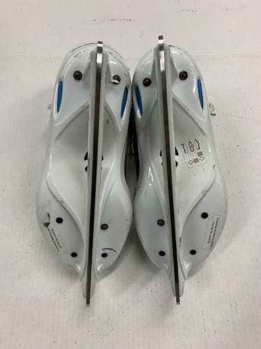 Used Bauer Reactor 7000 Senior 5 Ice Skates Goalie Skates
