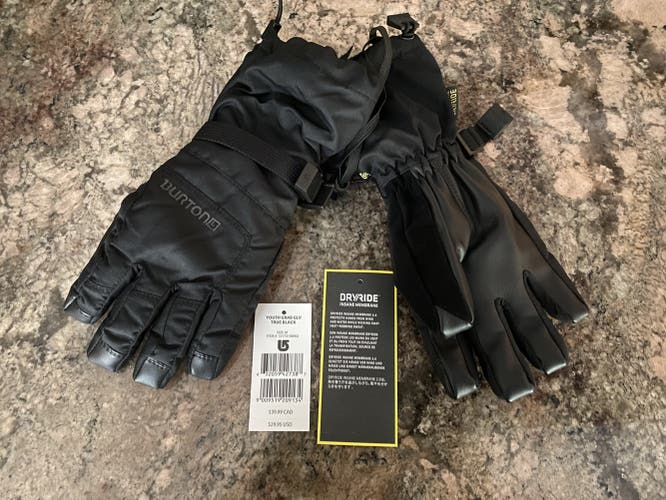 New Burton Grab Gloves - Youth Medium