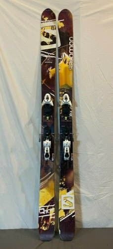 Salomon Quest Q-105 188cm 136-105-128 Twin-Tip Utility Rocker Skis Z12 Bindings