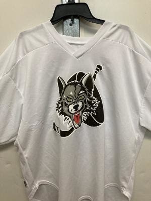 White Adult Men's Used XL Jersey