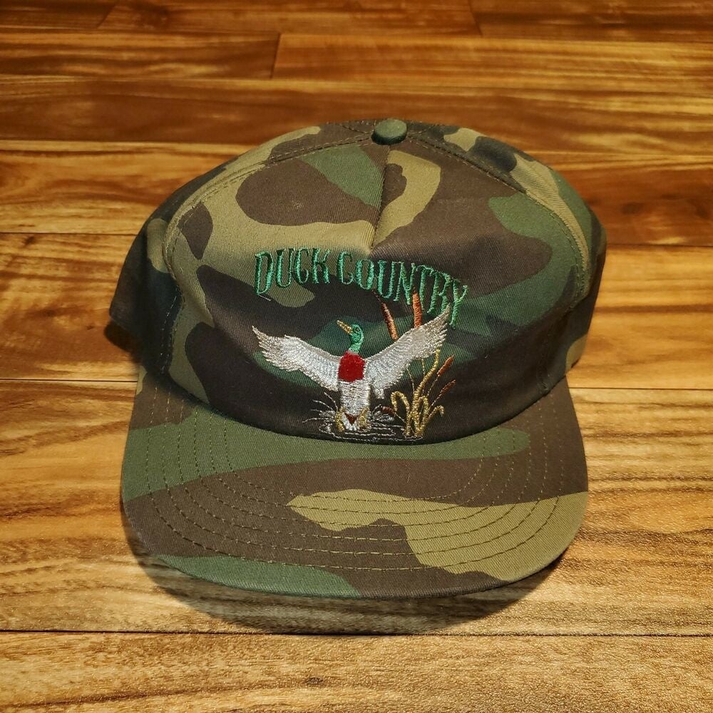 Vintage Camo Hunting Duck Country Made 