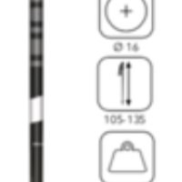 Domain Poles by Masters with click grip