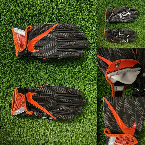 Nike Superbad Oklahoma State Cowboy Gloves XL - Orange & Black