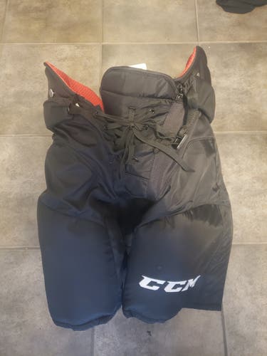 XL CCM HP45X Pro Stock Hockey Pants Black AVALANCHE