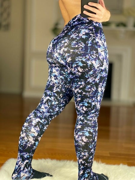 Gaiam Women's Om High Rise Waist Yoga Pants - Performance Spandex